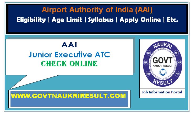  AAI Junior Executive ATS 2023 Result  