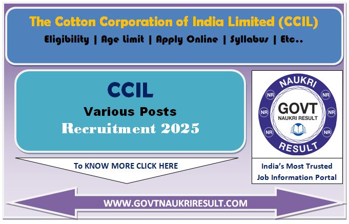  CCI Cotton Corporation of India Admit Card 2025 