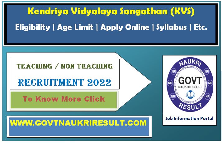  KVS Primary Teacher Update Qualification 2023  