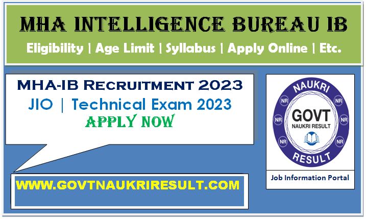  MHA IB JIO 2023 Final Result 