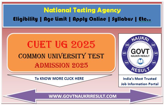  NTA CUET UG 2025 Admit Card 