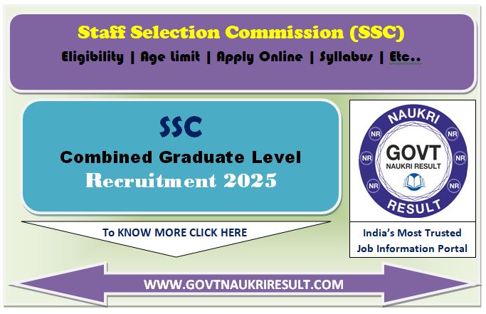  SSC CGL Combined Graduate Level Admit Card 2025 