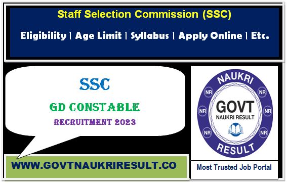  SSC GD Constable PET/PST Admit Card 2024 