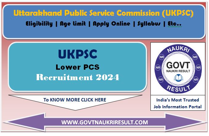  UKPSC Lower Subordinate Mains Admit Card 2025 