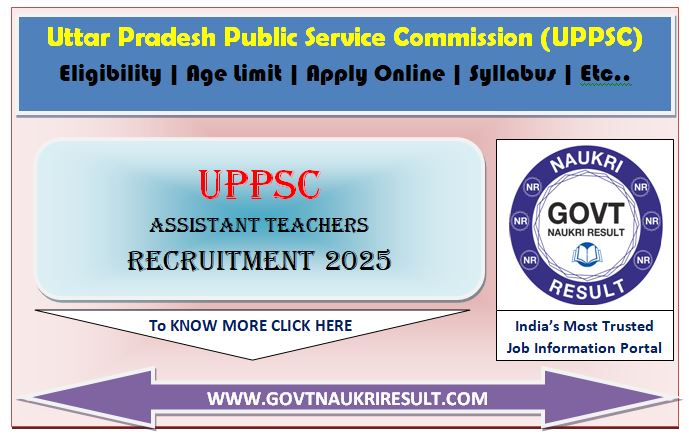  UPPSC Assistant Teacher LT Exam Date 2025 for 7466 Post 