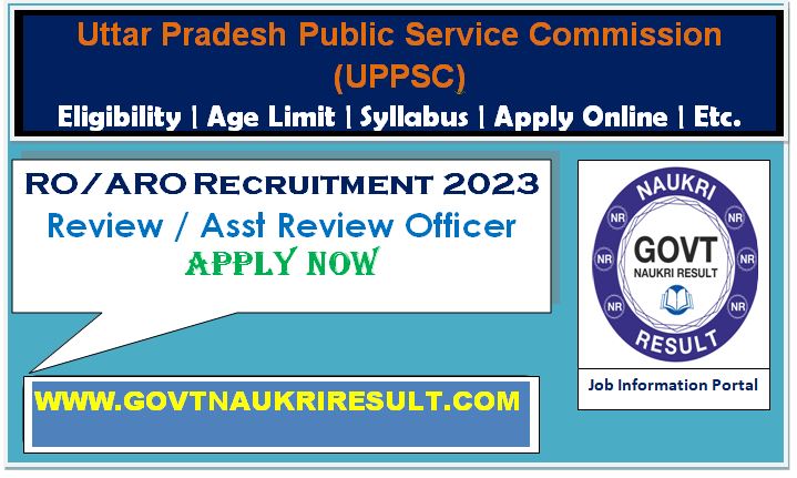  UPPSC RO ARO Pre Result 2025 